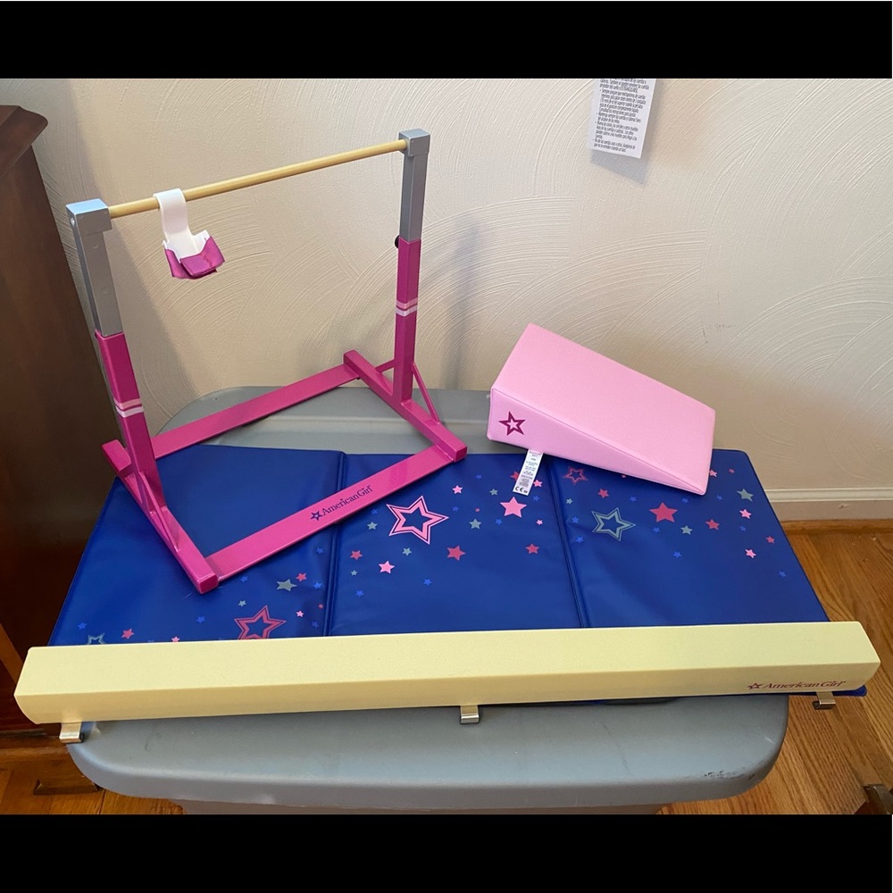 American Girl Gymnastics Set